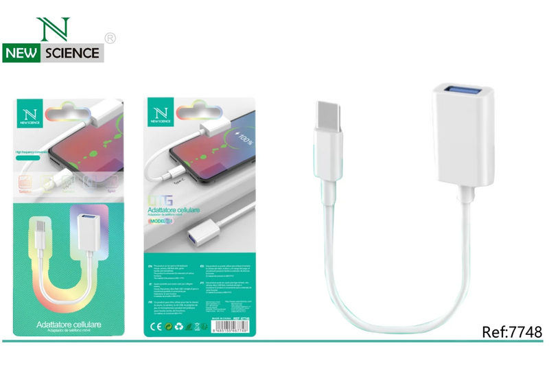 Adaptador OTG para Micro USB NewScience