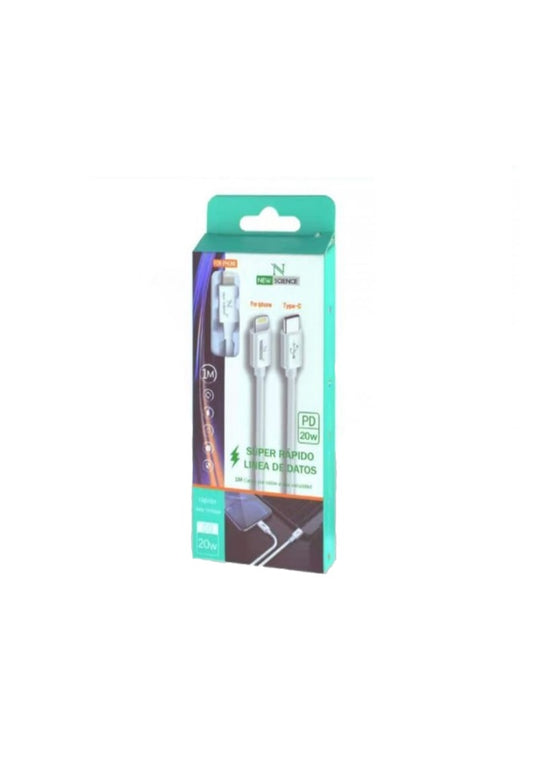 Cabo TYPE-C to Lightning New Science 1M 5A