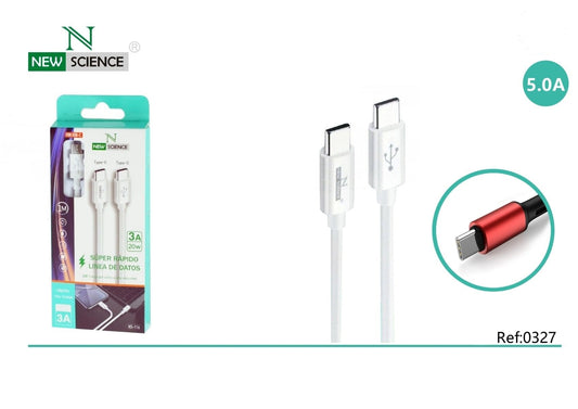Cabo TYPE-C to TYPE-C New Science 1M 3.0A