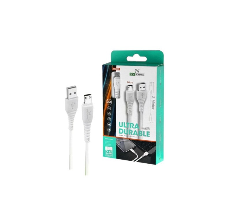 Cabo USB to Micro USB New Science 1M 3A