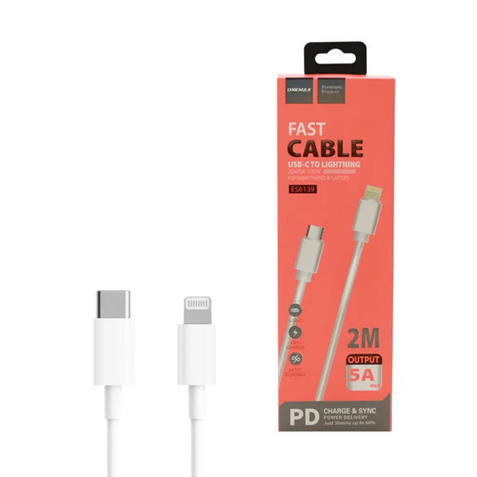 Cabo TYPE-C to Lightning OneMax 2M 5A