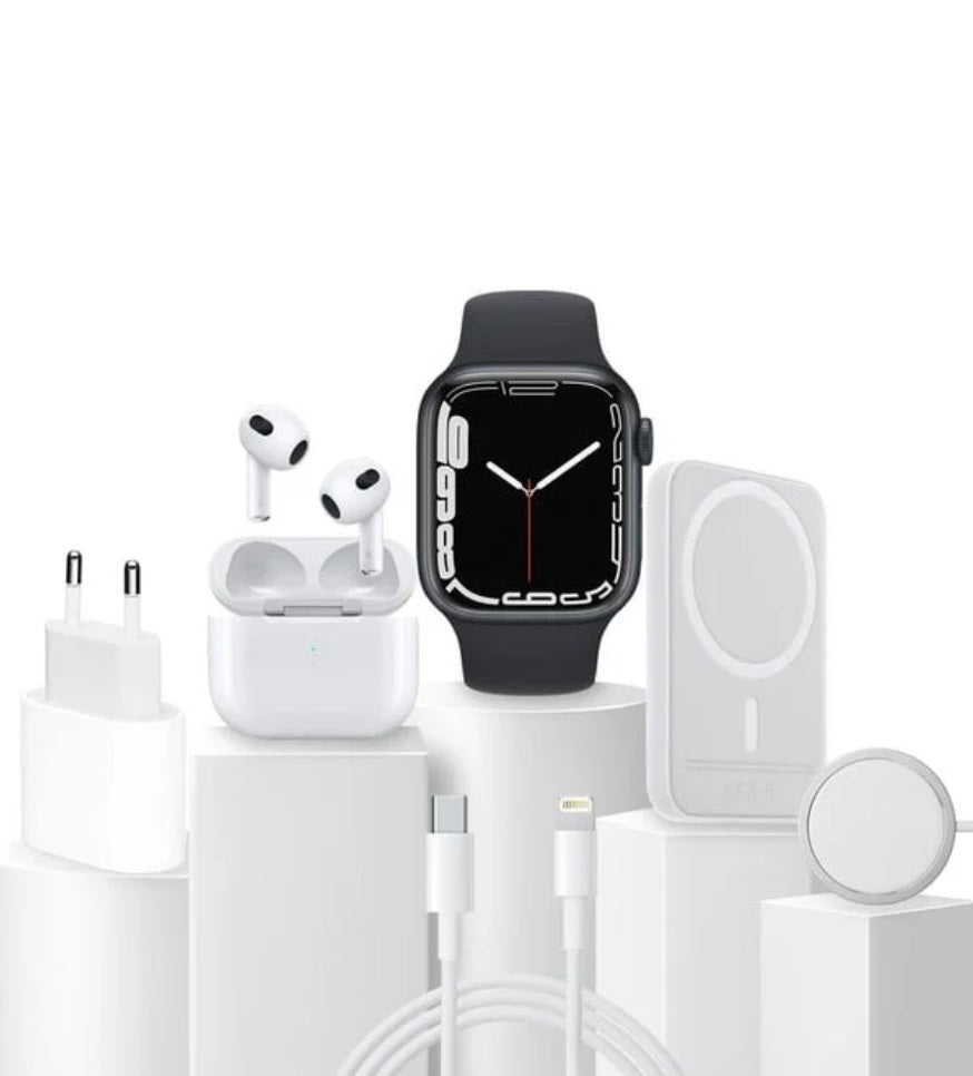 Pack Remax ( Smart Watch Ultra + Auricular InPodsPro C/Borracha + Power Bank + Carregador Magnético )