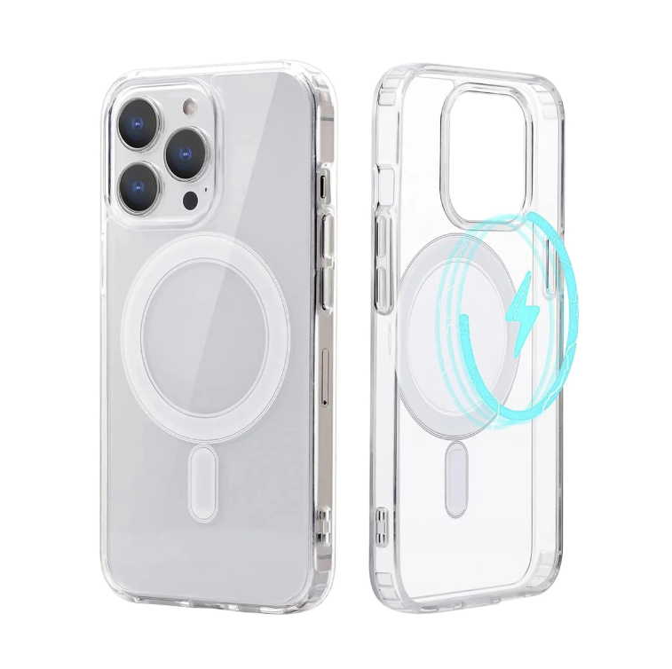 Capa MagSafe Transparente iPhone 15 Plus