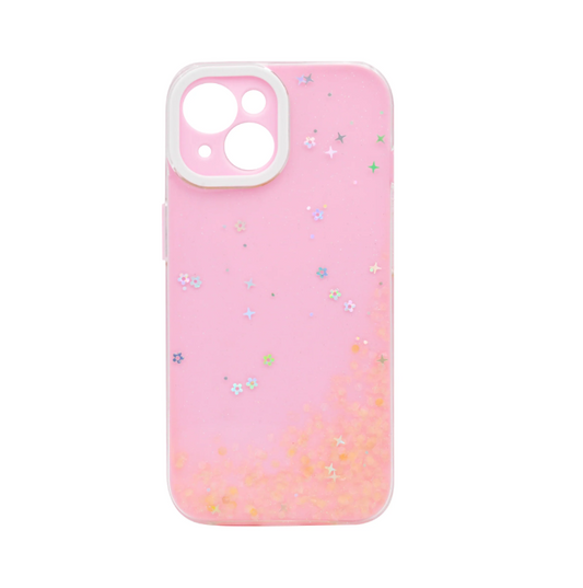 Capa Rosa Estrelas iPhone 14 NewScience