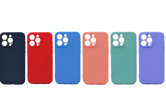 Capa Silicone Azul Escuro NewScience iPhone 14 Pro