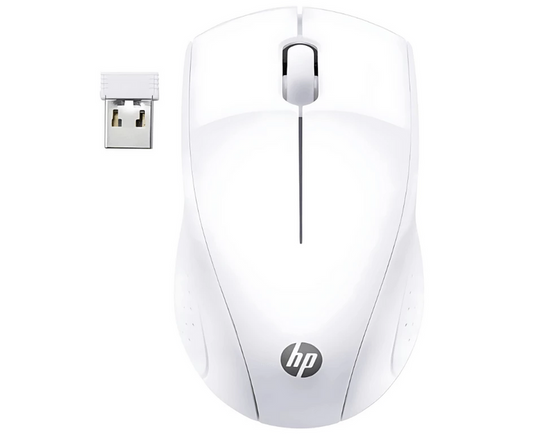 Rato Wireless HP 220 Branco