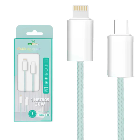 Cabo Verde PD USB-C para iPhone 20W 1M JX-08