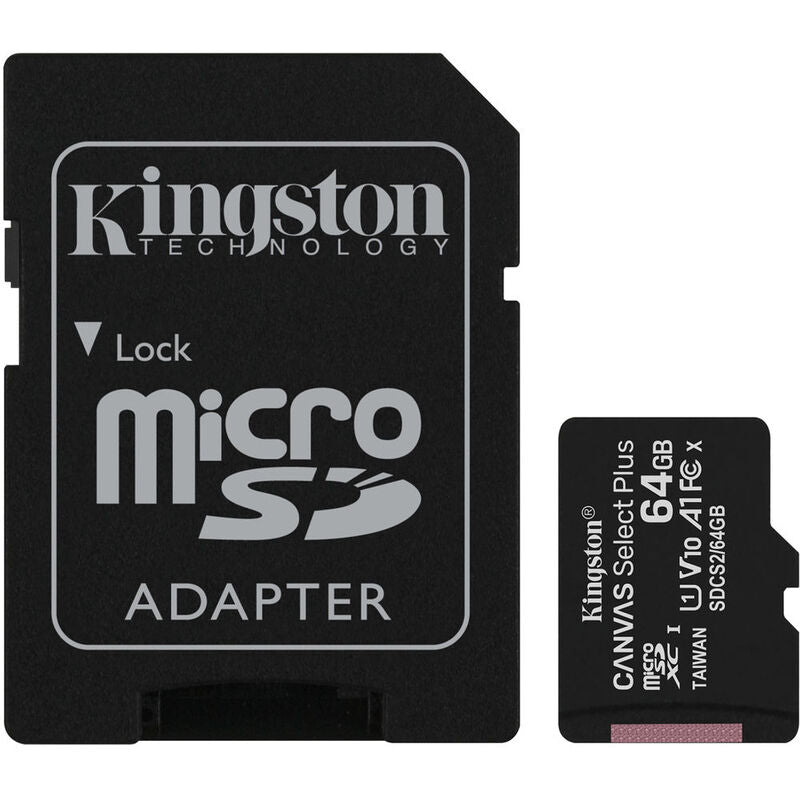 Cartão de Memória 64GB 100MB/S KINGSTON