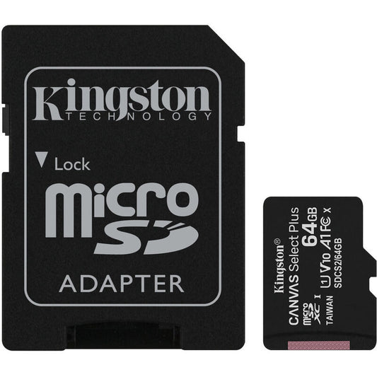 Cartão de Memória 64GB 100MB/S KINGSTON