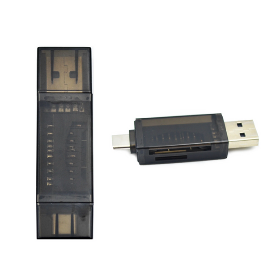 Leitor de Cartões USB e USB-C NEWSCIENCE DK-04