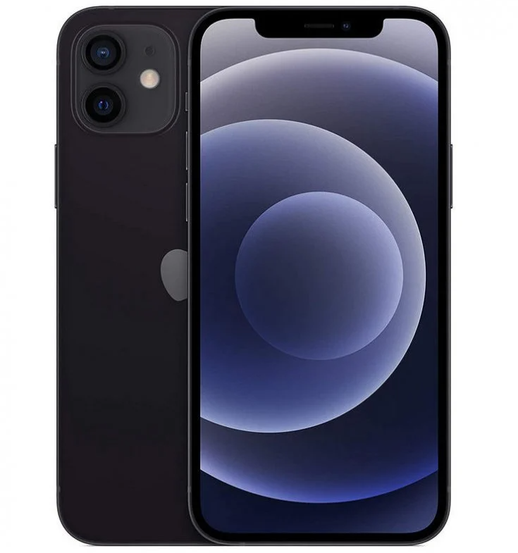 iPhone 12 Preto Recondicionado 64GBS / Grade A / Bateria 100%